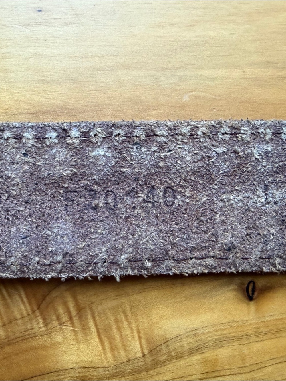 Leather Grommet Waist Belt - Brown - Picture 7 of 9